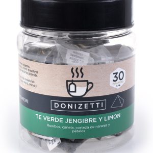 Té verde jengibre y limón