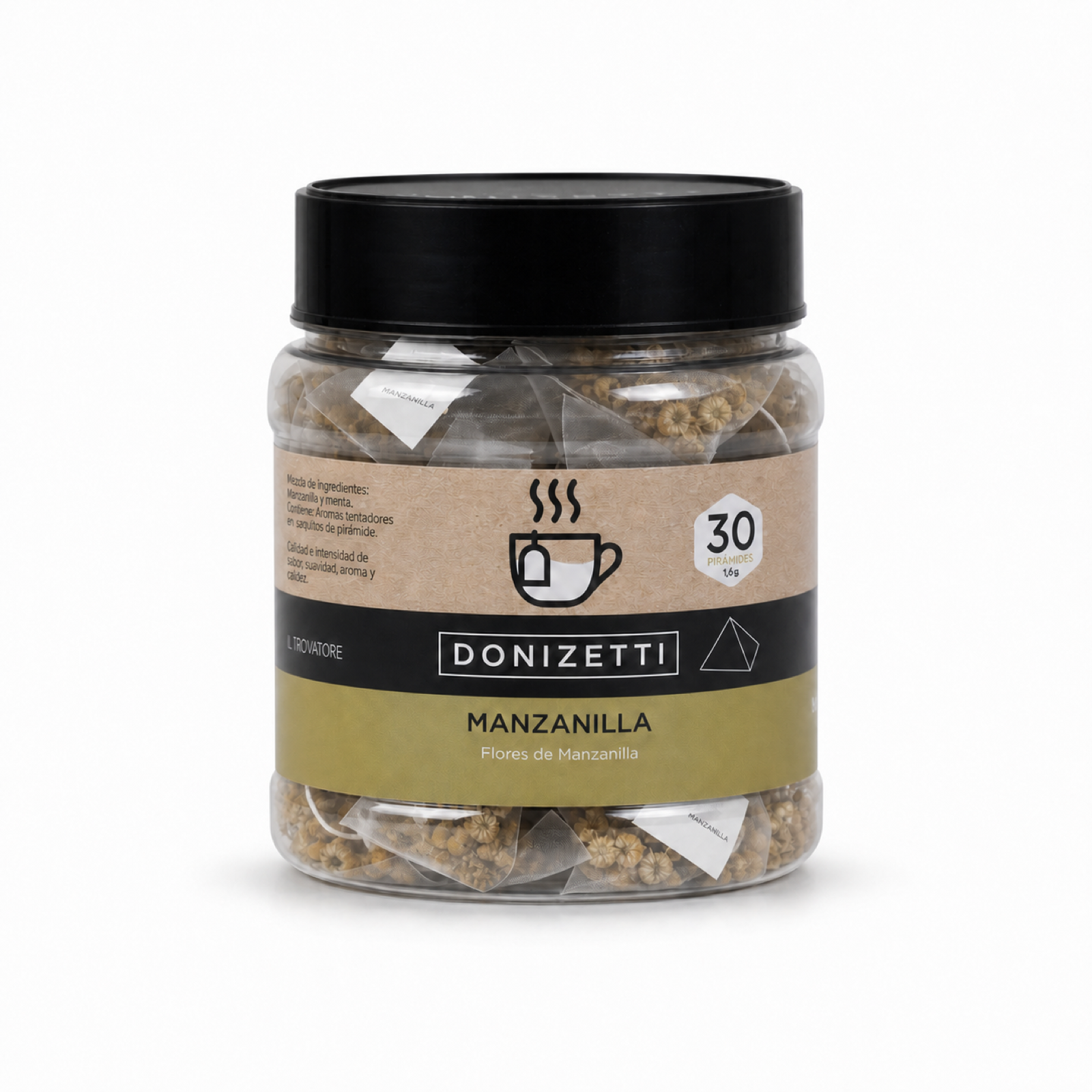 Manzanilla - Envase de 30 pirámides