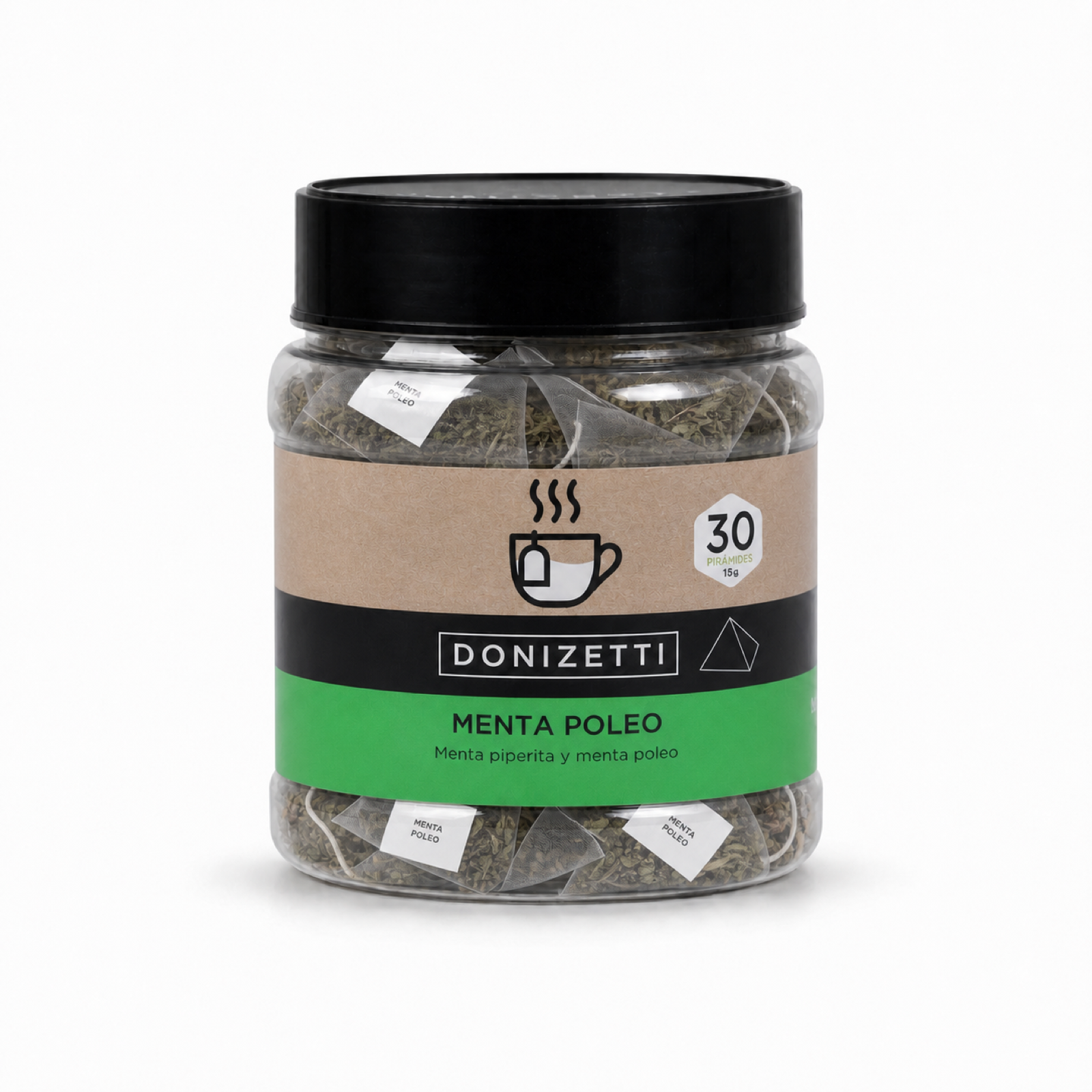 Menta poleo - Envase de 30 pirámides