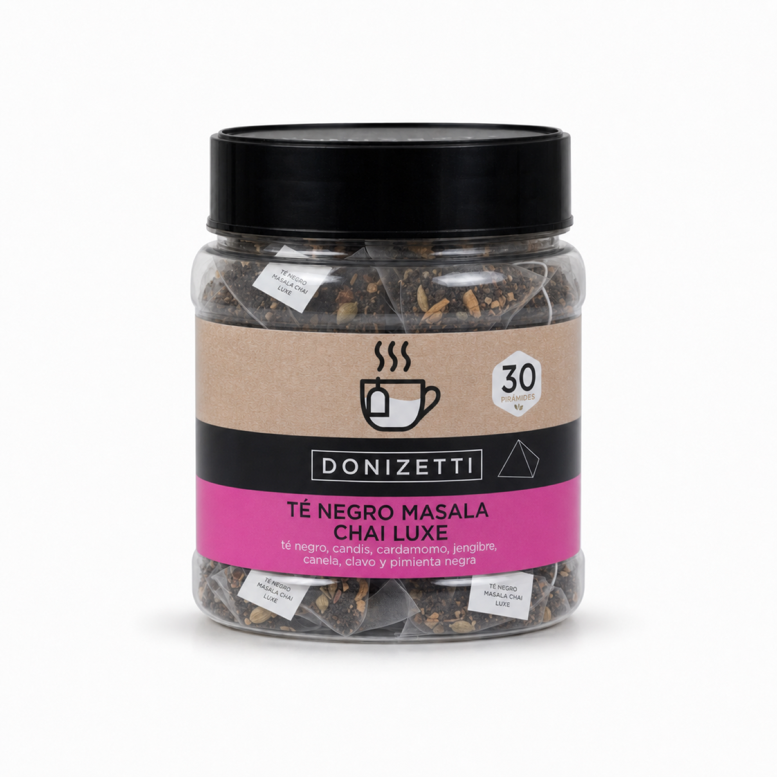 Masala chai luxe - Envase de 30 pirámides